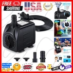 Cwkj Fountain Pump, 220GPH15W 900L/H Submersible Water Durable Outdoor .... Fixed Price $27.99.