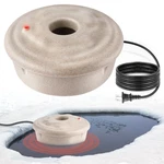 Dreyoo Floating Pond Heater, 100W Deicer With 9.84 Ft Cord, Gray. Fixed Price $56.02.