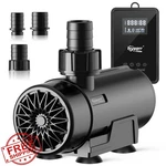 Hygger 15W-100W Aquarium Pump 3430GPH, Submersible Return. Fixed Price $112.99.