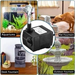 New Submersible Pump 90GPH GD034B For Water Feature, Aquariums, Fish Tank. Fixed Price $18.99.