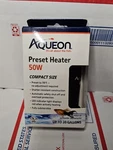 Aqueon Preset Heater 50 Watts For Aquariums Up To 20 Gallons. Fixed Price $17.55.