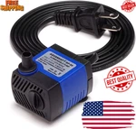 Aquaneat 80 Gph Submersible Water Pump Aquarium Fountain Pond Hydroponic. Fixed Price $10.99.