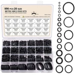 990PCS Seal Rubber O-rings Assortment Set For Compressor Automotive A/c Plumb.... Fixed Price $11.40.