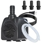 400GPH Auto-shut-off Submersible Pond Pump (1500L/H 25W) Ultra Quiet Fountain.... Fixed Price $54.29.