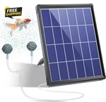 Solar Pond Aerator With Battery Backup, Portable Design Air Pump. Fixed Price $30.66.