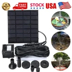 Solar Power Fountain Submersible Floating Water Pump Bird Bath Pond Garden Pool. Fixed Price $9.29.