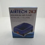 Penn Plax Air-tech 2K3 Up To 30 Gallon Aquarium Pump Bubbler. Fixed Price $17.00.