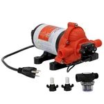 Seaflo 33 Series Water 110V Pressure Pump - 115V Ac, 45 Psi, Black, White. Fixed Price $148.99.