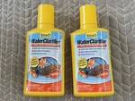New Tetra Clarifier Treats 1000 Gal Total - Freshwater Aquariums 8.45 Oz. Fixed Price $12.00.