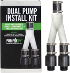 Dual Install Kit - Connect Two Sump Pumps To One Discharge Line. Fixed Price $81.99.