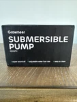 Growneer 550GPH Submersible Pump 30W Ultra Quiet - Black Open Box. Fixed Price $24.99.
