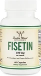 Fisetin Supplement - 100MG Bioactive Flavnonols, 60 Count (bioflavonoid Polyp. Fixed Price $36.95.