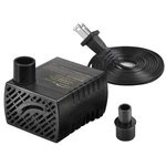 80 Gph Water Table Pump (300L/H, 3.6W) With 2 Nozzles, Ultra Quiet Fountain P.... Fixed Price $16.13.