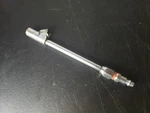 Auto Tire Pressure Gauge Straight-on Foot Dual Head Chucks. Fixed Price $9.00.
