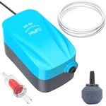 Pawfly Aquarium 15-40 Gph Compact Air Pump Quiet Oxygen 3-20 Gallon, Blue. Fixed Price $13.35.