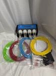 Bundle Simplicity 4-HEAD Dosing Pump *and* 1500ML Aqua Ready DC-1 Reservoir- New. Fixed Price $195.00.