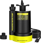 Sump 1/2HP Submersible Water Pump, 2650GPH Utility Thermoplastic Elect. Fixed Price $59.99.