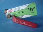 Ldr Industries 022 2270 Sweat Ball Valve 1/2" Lead-free Brass. Fixed Price $10.00.