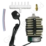 ACO318 AC60 Hailea Air Pump 60L/MIN Piston Compressor Hydroponic Koi Fish Pond. Fixed Price $46.85.